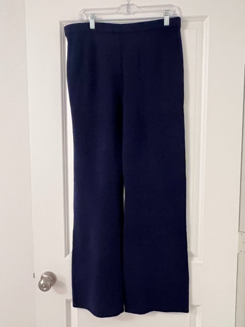 GAP CashSoft Navy Blue Wide Leg Sweatpants Lounge Pants, NEW